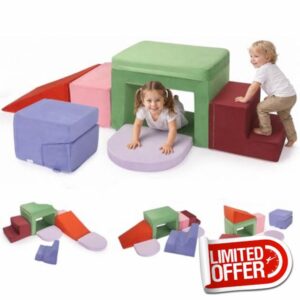 7-Piece Soft Foam Climbing Blocks