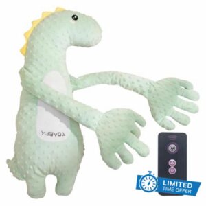 Electric Slapping Palm Plush Toy | Electric Slapping Palm Plush Toy | Stuffed Animal Shape with 3 Adjustable Modes Pearl Cotton Vibrating Mattress Pad Pillow for Relaxation for Children Under Three