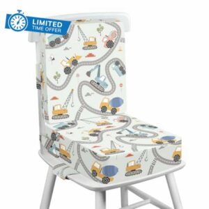 Toddler Booster Seat for Dining Chair with Backrest