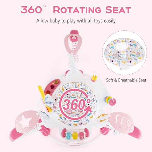 Exersaucer Learning for 6-12 Months (Pinkish)