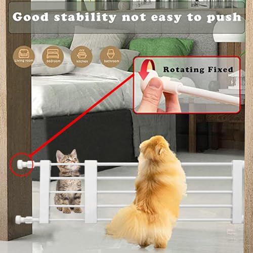Wooden Dog Fence for Doorway Hallway