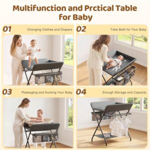 4-in-1 Multifunctional Diaper Changing Station