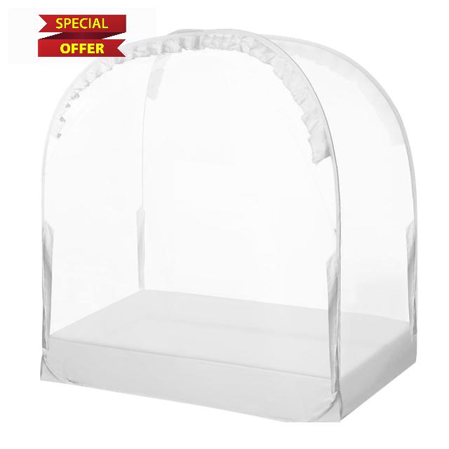 Breathable Mesh Pop-Up Bed Protection - Widely Use Safety Crib Netting