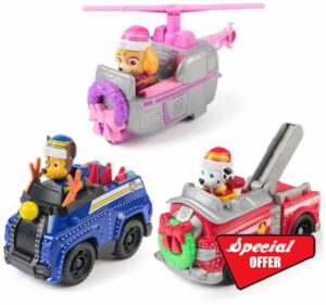 Paw Patrol Holiday Vehicle Bundle