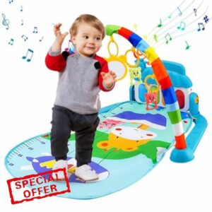 Gyms & - 5 In-1 Activity Gym Piano | Non-slip Playmat Piano Tummy Time Activity Mat