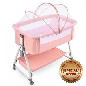 Youyijia 5-in-1 Baby Bedside Crib