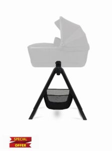Silver Cross - Dune/Reef Carrycot Stand | Travel Cot/Crib | Baby Travel | Compact Travel System | Pram Accessories
