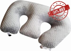 LWKBE Multifunctional Nursing Pillow for Twins