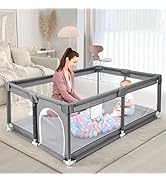 Aveainelle Toddler Slide & Activity Center, Garden Kids Slides with Basketball Hoop & Storage for...