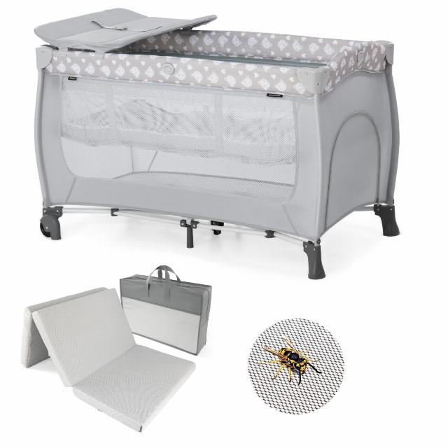 hauck Sleep n Play Centre Set with Comfort Mattress and Insect Protection
