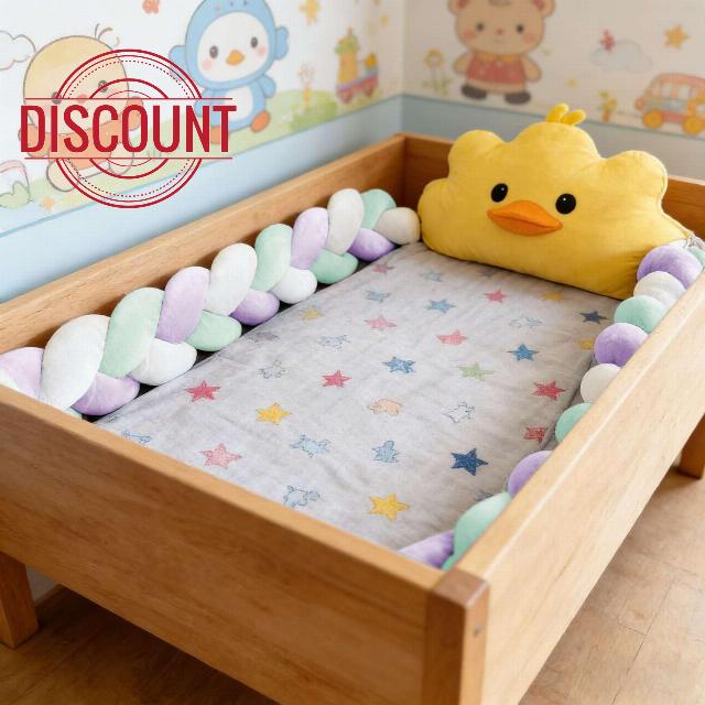 Cozy Breathable Travel Cot Mattress Sheets Mattress protection (H4