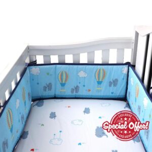 4-Piece Breathable Travel Cot Mattress Sheets Mattress protection (U10)