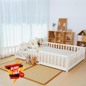 190 x 135 cm Toddler Floor Bed