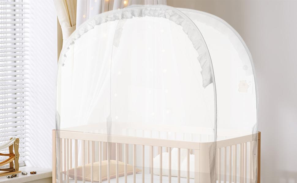 Crib Extender to Prevent Climbing out