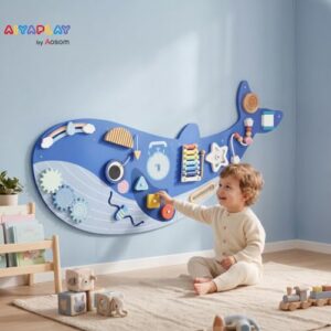 13 in 1 Montessori Inspired Sensory Wall Panel