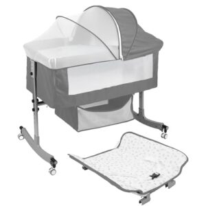 Next to Me Crib with Changing Table