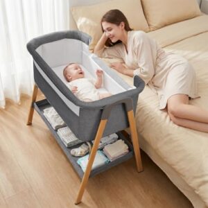 Next to Me Crib and Baby Crib Bedside for Newborn