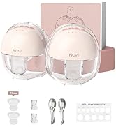 White and coral-pink nail lamp device with packaging box, displaying included accessories: nail tips, adhesive tabs, and instruction materials.