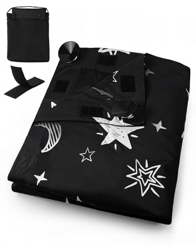 Adjustable Temporary Blackout Window Cover