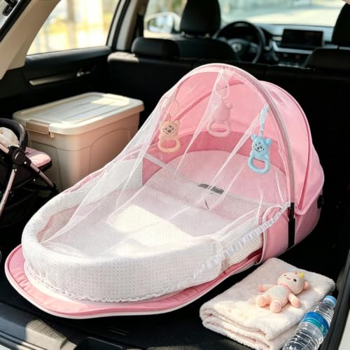 Compact Carry Cot for Camping Indoo