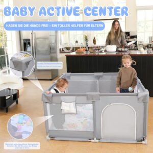 Foldable Playyard for Indoor & Outdoor Use