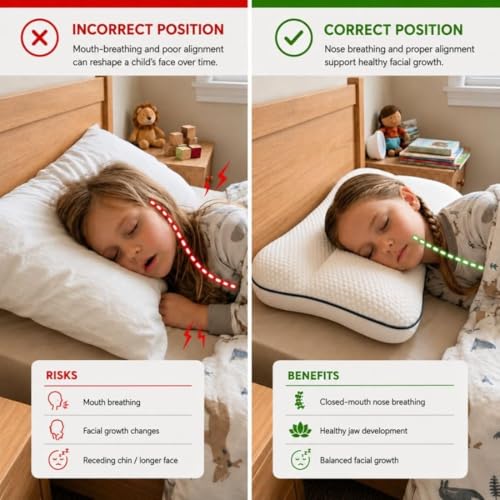 Ergonomic Toddler Pillows