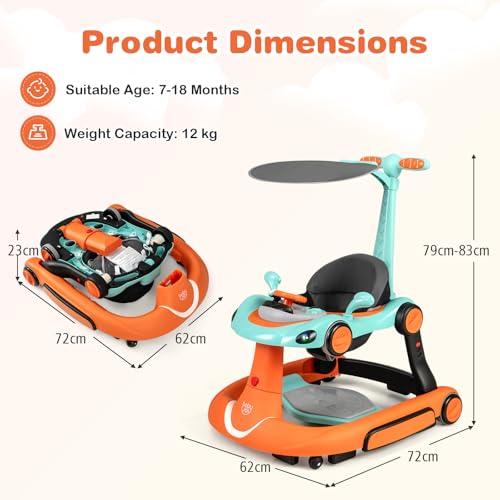 Toddler Activity Center for 7-18 Months