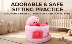 Plush Sofa Baby Chair with Fence