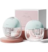 NCVI Double Electric Breast Pump 8116, Portable Breast Mlik Pump, Mode/Suction/Speed Adjustable B...