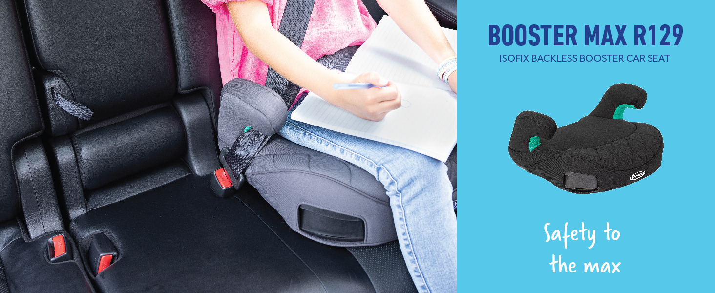 Booster Max R129 ISOFIX Backless Booster Car Seat