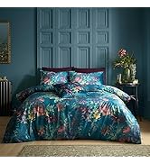 Series of views showing a modern wooden headboard with black fabric panel insert, displayed from different angles.