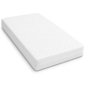 Breathable Quilted Foam Nursery Mattress with Removable Washable Cover