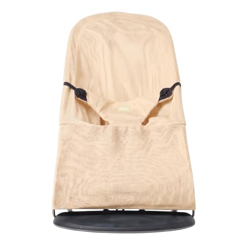 belltop Cover Compatible with Babybjörn Summer Hammock. Baby Seat with Thermoregulating Capacity. Children's Rocker – Comfortable Summer (Beige)