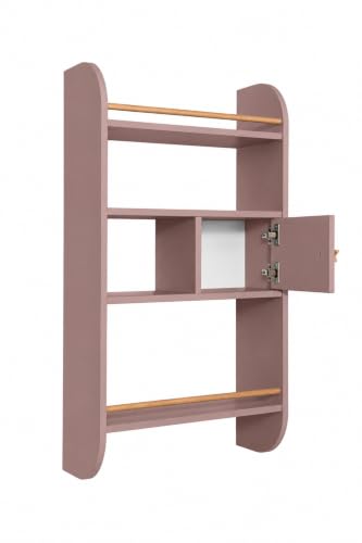 Montessori Children's Room Wall Bookshelf with Cabinet