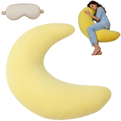 Oversized Cooling C Shaped Body Pillows for Side Sleepers
