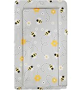 Babycurls Deluxe Anti-Roll PVC Wedge Nappy Baby Changing Mat with Curved Sides and Raised Edges f...
