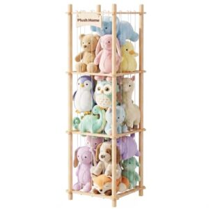 3 Tier Wooden Teddy Storage