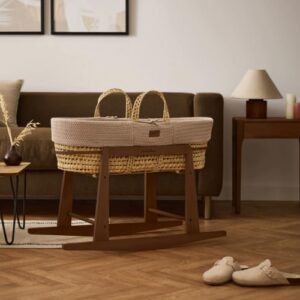 Truffle Newborn Bassinet with Natural Mattress