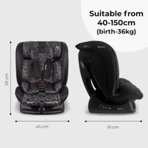 40-150cm (Approx. Birth - 12 Years