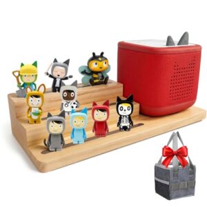 Wooden Tonie Stand for 15 Tonies Figures for Children's Room