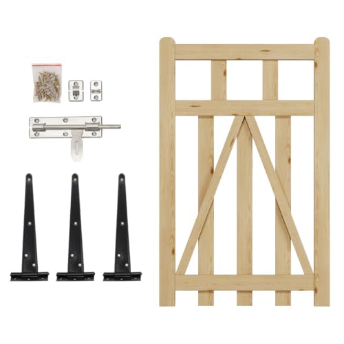 Water-Based Natural Light Wood Finish with 2 T Hinges