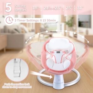 Baby Bouncer Chair with 5 Swing Speed