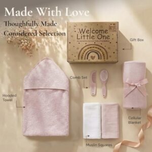 5 Handpicked Baby Essentials                                                          100% Cotton Hooded Baby Towel