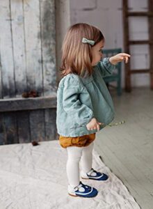 Boutique Fully Lined Hair Pins Tiny Bow Barrettes for Infants Toddlers Fine Hair by Cherssy                                                          Boutique 1.8" Non-Slip Fully Lined Hair Pins for Fine Hair