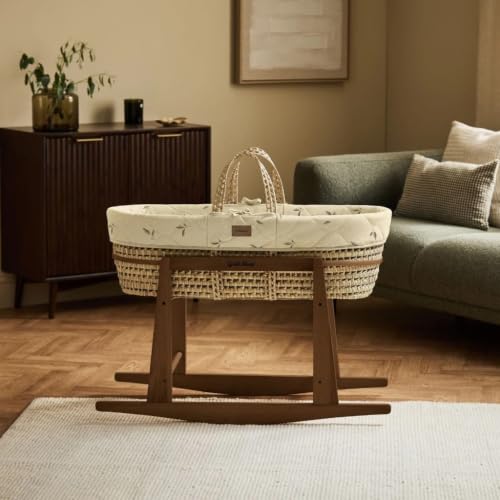 Newborn Baby Bassinet with Natural Mattress