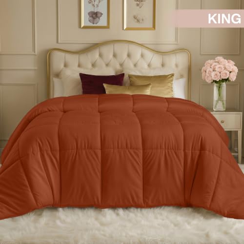 Burnt Orange | Cozy All Season Comforter