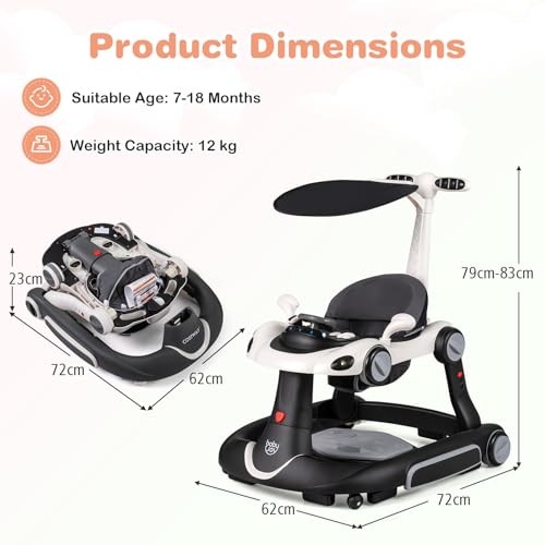 Toddler Activity Center for 7-18 Months