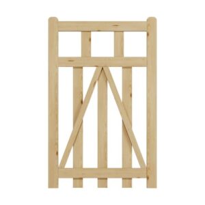 Spruce Timber Side Gate