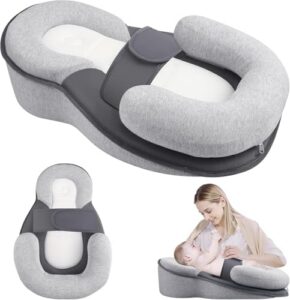 Baby Feeding Pillow with Adjustable Strap