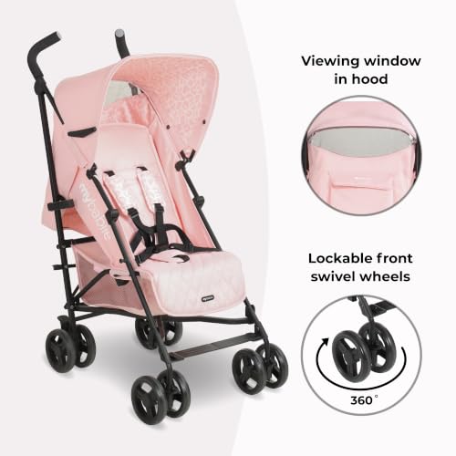 Travel Buggy for Toddlers - Pink Leopard